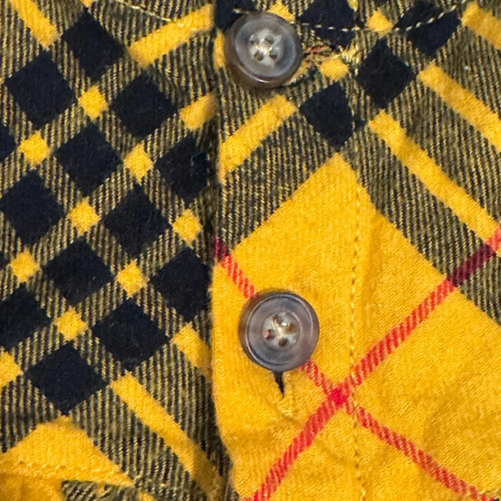 Hanna Andersson Yellow Plaid/Tartan Hanukkah Christmas Dress 2T Yellow Plaid
